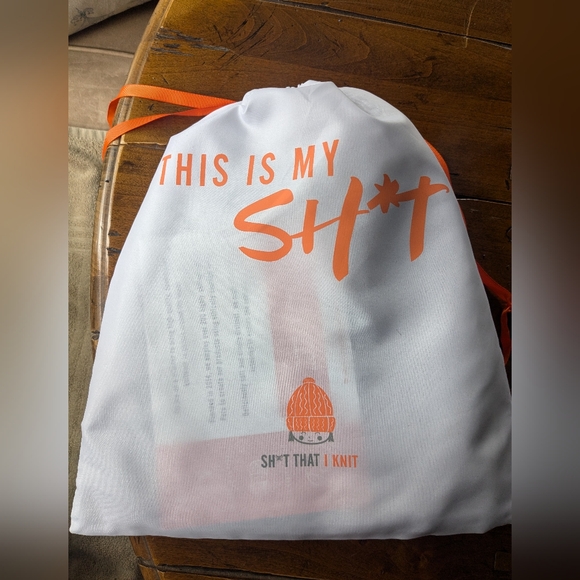 Sh*t That I Knit Motley Beanie Grey NWT - Picture 3 of 8